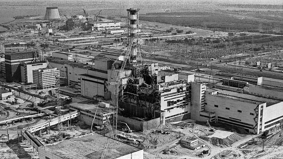 Ontplofte kernreactor Tsjernobyl