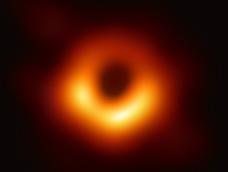 Event Horizon Telescope foto van een zwart gat