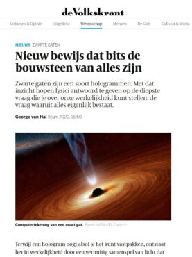 Artikel Volkskrant