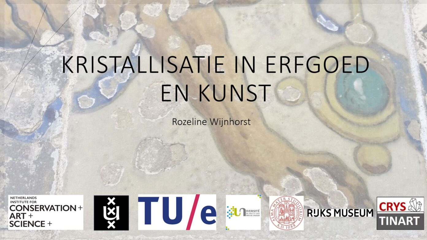 Kristallisatie in erfgoed en kunst - Rozeline Wijnhorst - Viva Fysica 2024